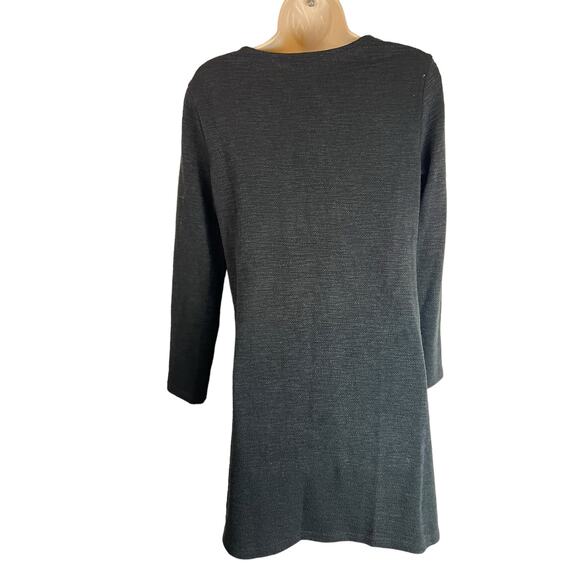 THML embroidered black dress size small Comfy Loose Boho Casual Everyday - Picture 7 of 9